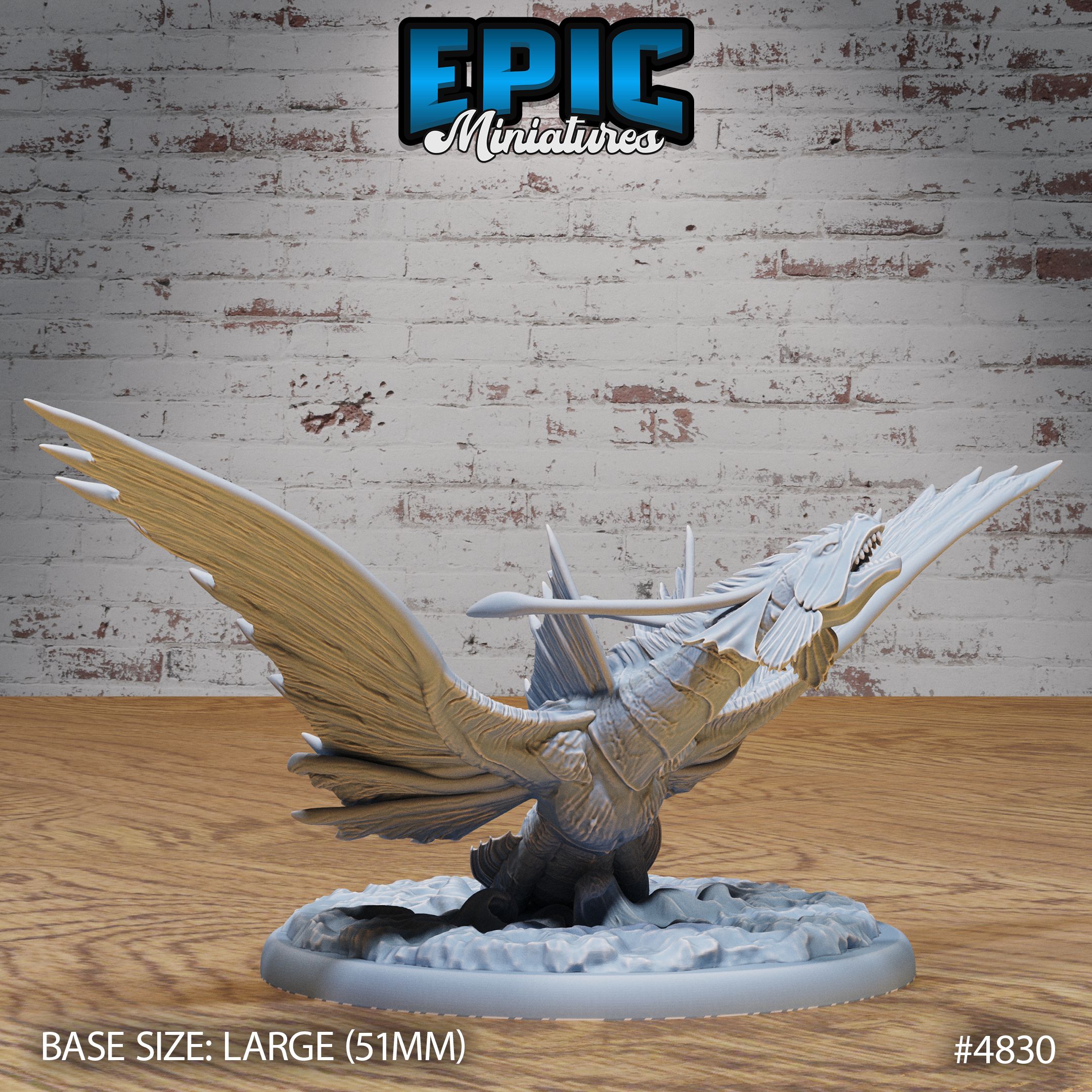 Ocean Wyvern Flying / Dragon Sea Serpent Hybrid / Bulky Water Monster / Fantasy Drake Army / Underwater Reptile Creature / Draconic Aqua Mount / Ancient Fable Beast / Winged Evil Swimmer Encounter